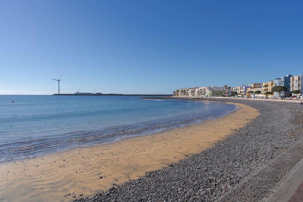 Las Afortunadas - Playa Arinaga 1ºc Luaran gambar
